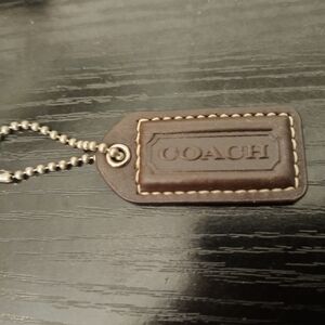 Coach hang tag EUC